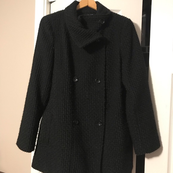 Calvin Klein Double-breasted Coat - Picture 1 of 5